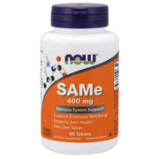 NOW FOODS SAMe (S-adenosüül-L-metioniin) 400 mg – 60 tabletti