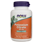 NOW FOODS kaaliumtsitraat 99 mg – 180 kapslit