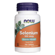 NOW FOODS seleen 100 mcg – 100 tabletti