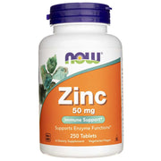 NOW FOODS Tsink 50 mg – 250 tabletti
