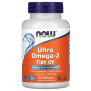 NOW FOODS Ultra Omega-3, 500 EPA / 250 DHA – 90 kapslit