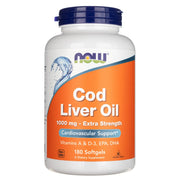 NOW FOODS tursamaksaõli, eriti tugev, 1000 mg – 180 kapslit