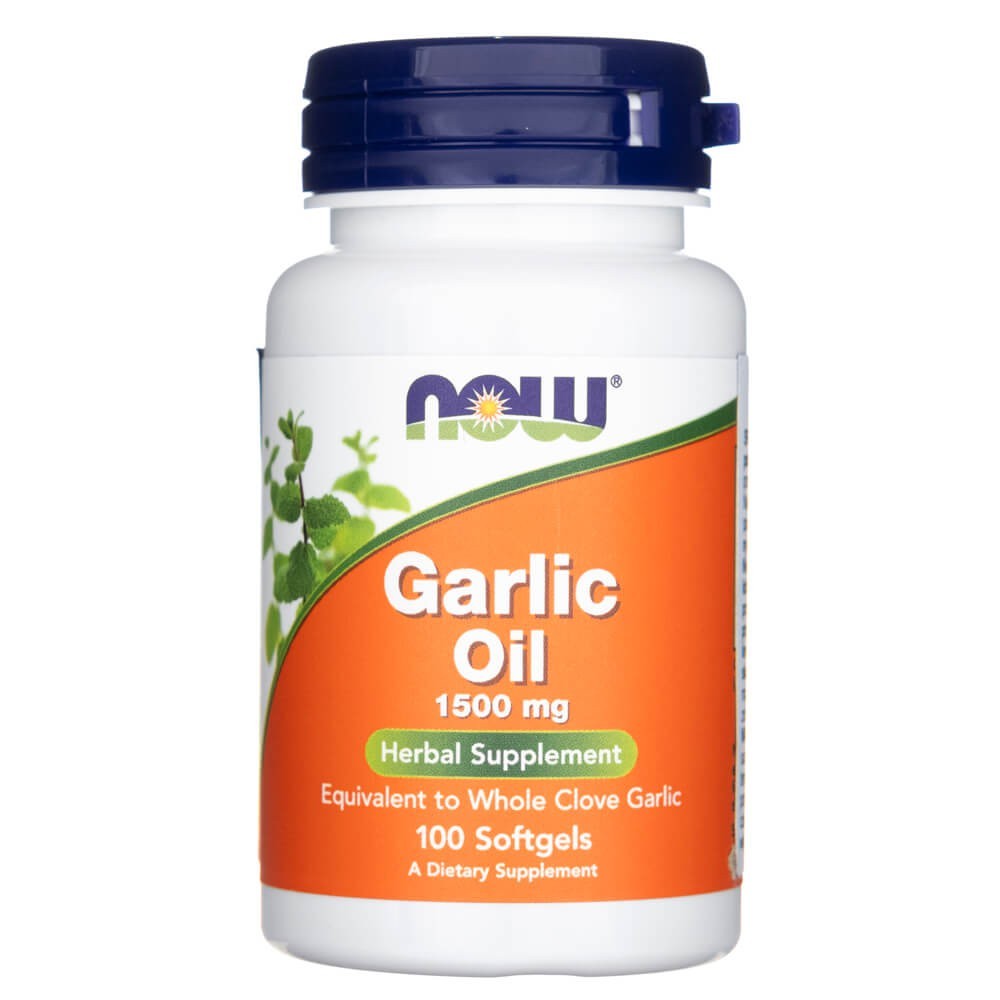 NOW FOODS küüslauguõli 1500 mg – 100 kapslit