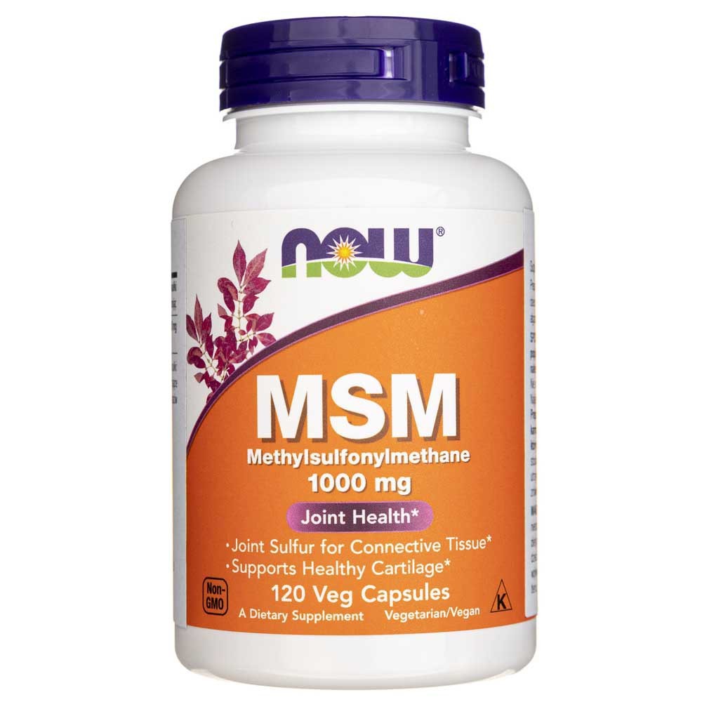 NOW FOODS MSM 1000 mg – 120 kapslit