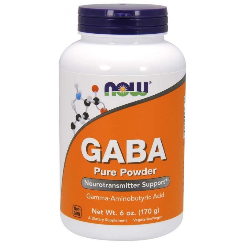 NOW FOODS GABA pulber – 170 g