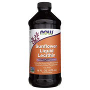 NOW FOODS vedel päevalilleletsitiin – 473 ml