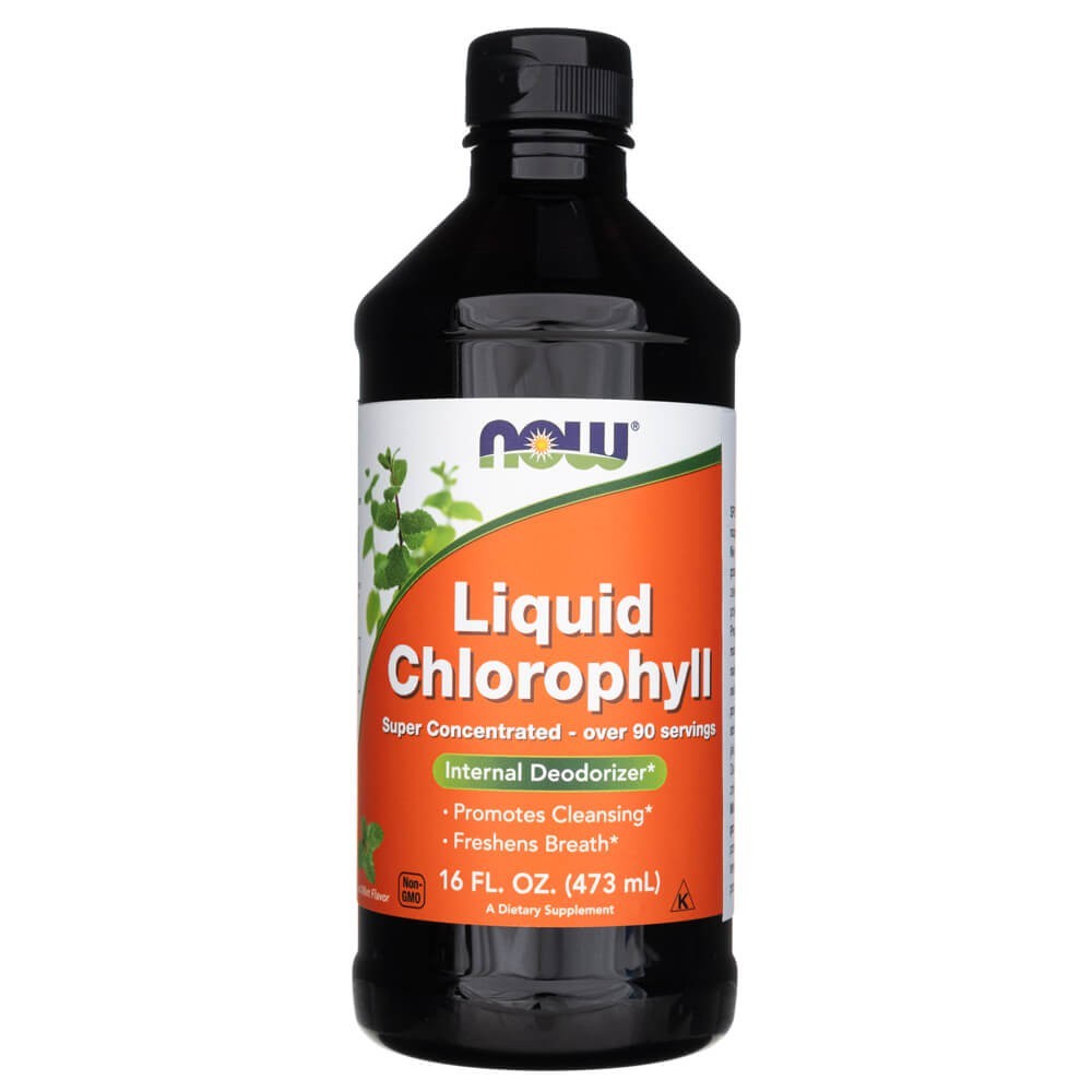 NOW FOODS vedel klorofüll – 473 ml
