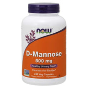 NOW FOODS D-mannoos 500 mg – 240 kapslit
