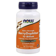 NOW FOODS BerryDophilus probiootikum lastele ja täiskasvanutele – 50 tabletti
