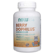 NOW FOODS Berry Dophilus Kids probiootikum – 120 närimistabletti