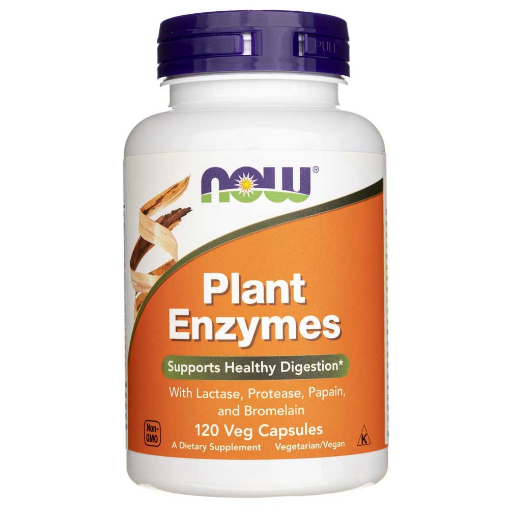 NOW FOODS taimepõhised ensüümid – 120 kapslit