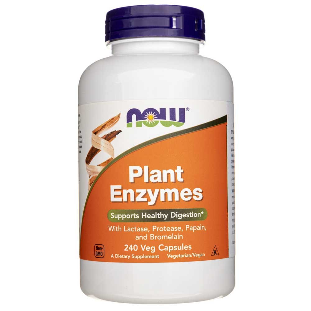 NOW FOODS taimsed ensüümid – 240 kapslit