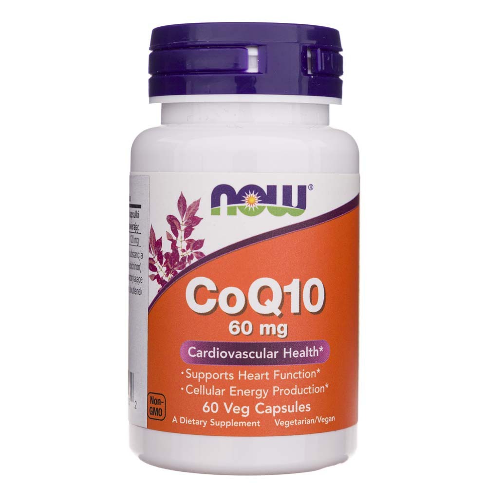 NOW FOODS CoQ10 60 mg – 60 kapslit