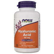 NOW FOODS hüaluroonhape MSM-iga 50 mg – 120 kapslit