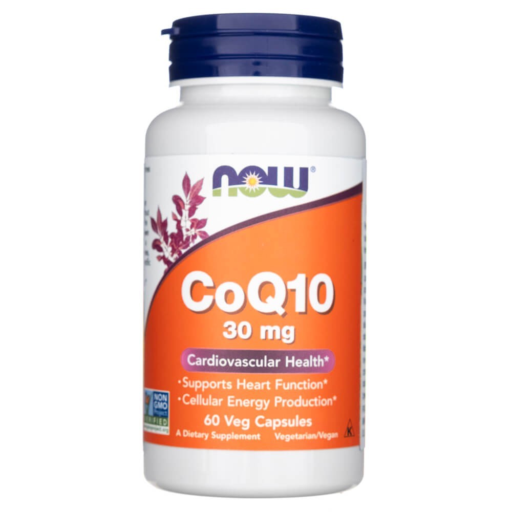 NOW FOODS CoQ10 30 mg – 60 kapslit