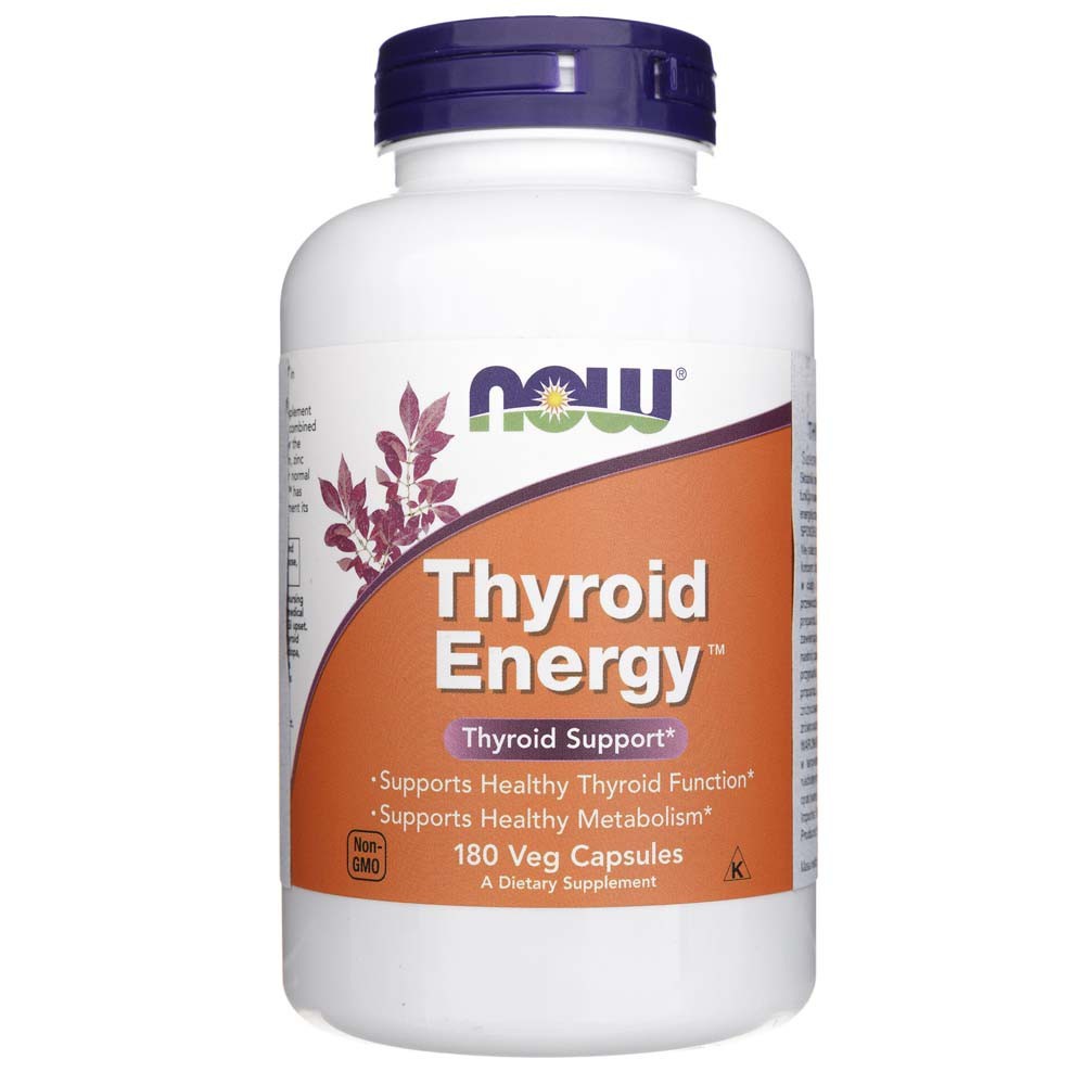 NOW FOODS Thyroid Energy – 180 kapslit