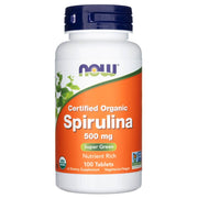 NOW FOODS spirulina 500 mg – 100 tabletti