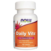 NOW FOODS Daily Vits, multivitamiinid ja mineraalained – 100 tabletti
