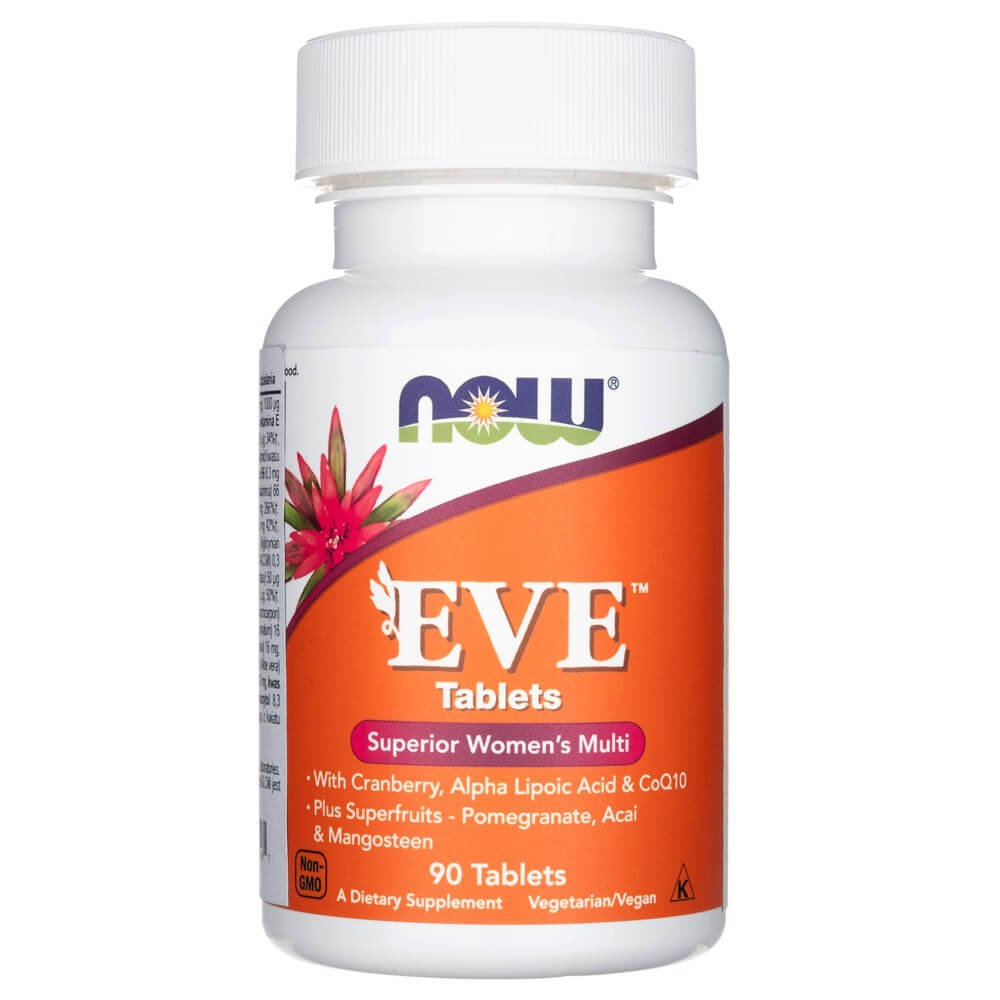 NOW FOODS EVE multivitamiinide kompleks naistele – 90 tabletti