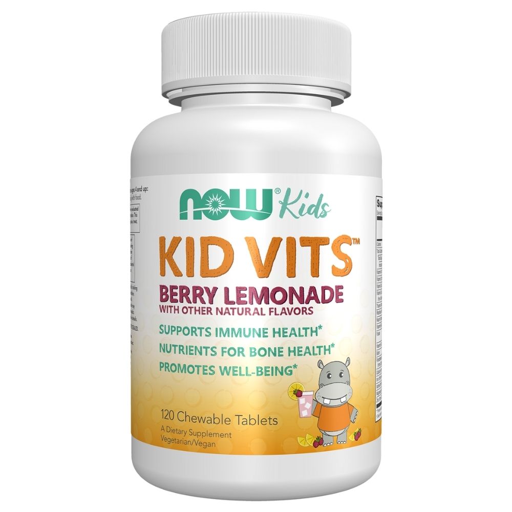 NOW FOODS Kid Vits marjamaitselised multivitamiinid – 120 tabletti