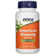 NOW FOODS Ameerika ženšenn 500 mg – 100 kapslit