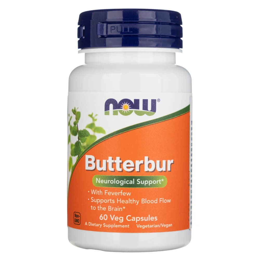 NOW FOODS Butterbur – 60 kapslit