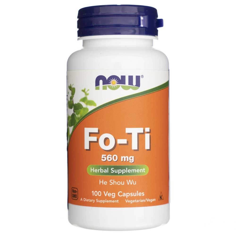 NOW FOODS Fo-Ti (He Shou Wu) 560 mg – 100 kapslit