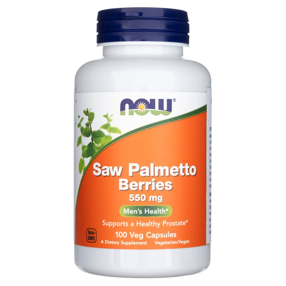 NOW FOODS Hariliku palmetto marjad 550 mg – 100 kapslit