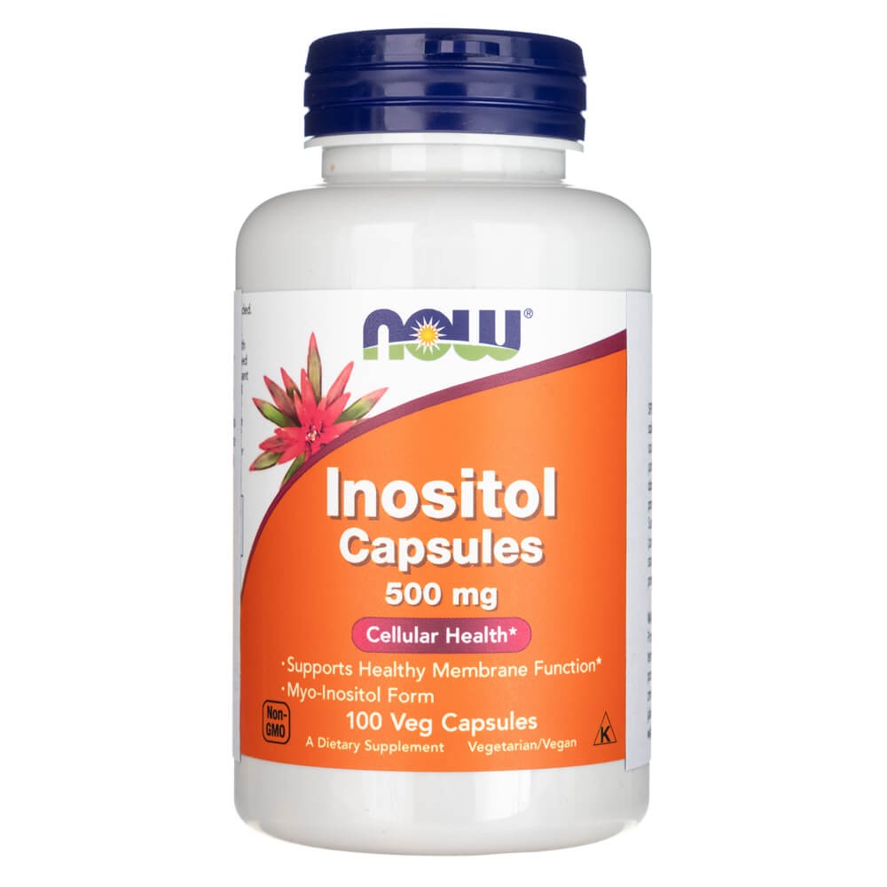 NOW FOODS inositool 500 mg – 100 kapslit