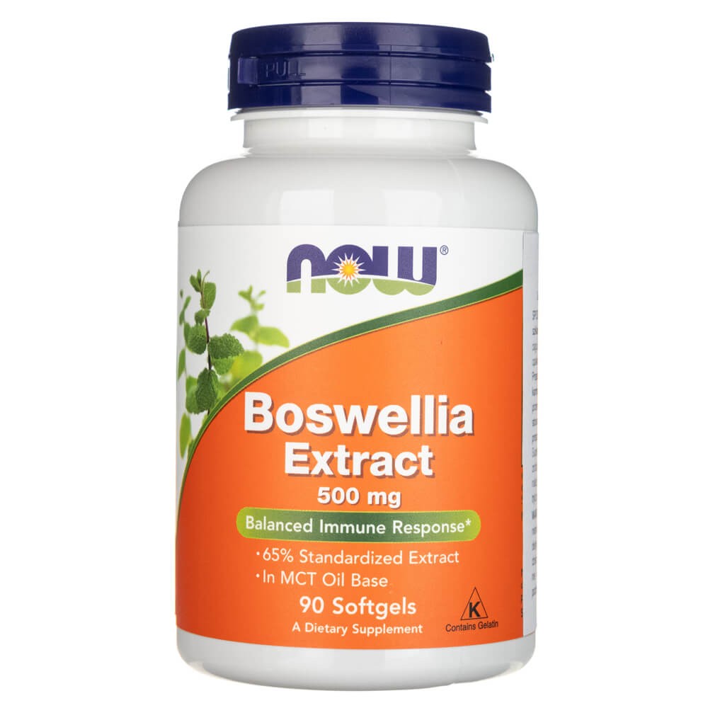 NOW FOODS bosvellia ekstrakt 500 mg – 90 kapslit
