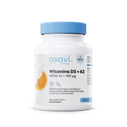 Osavi vitamiin D3 + K2, 4000 RÜ + 150 µg - 60 kapslit