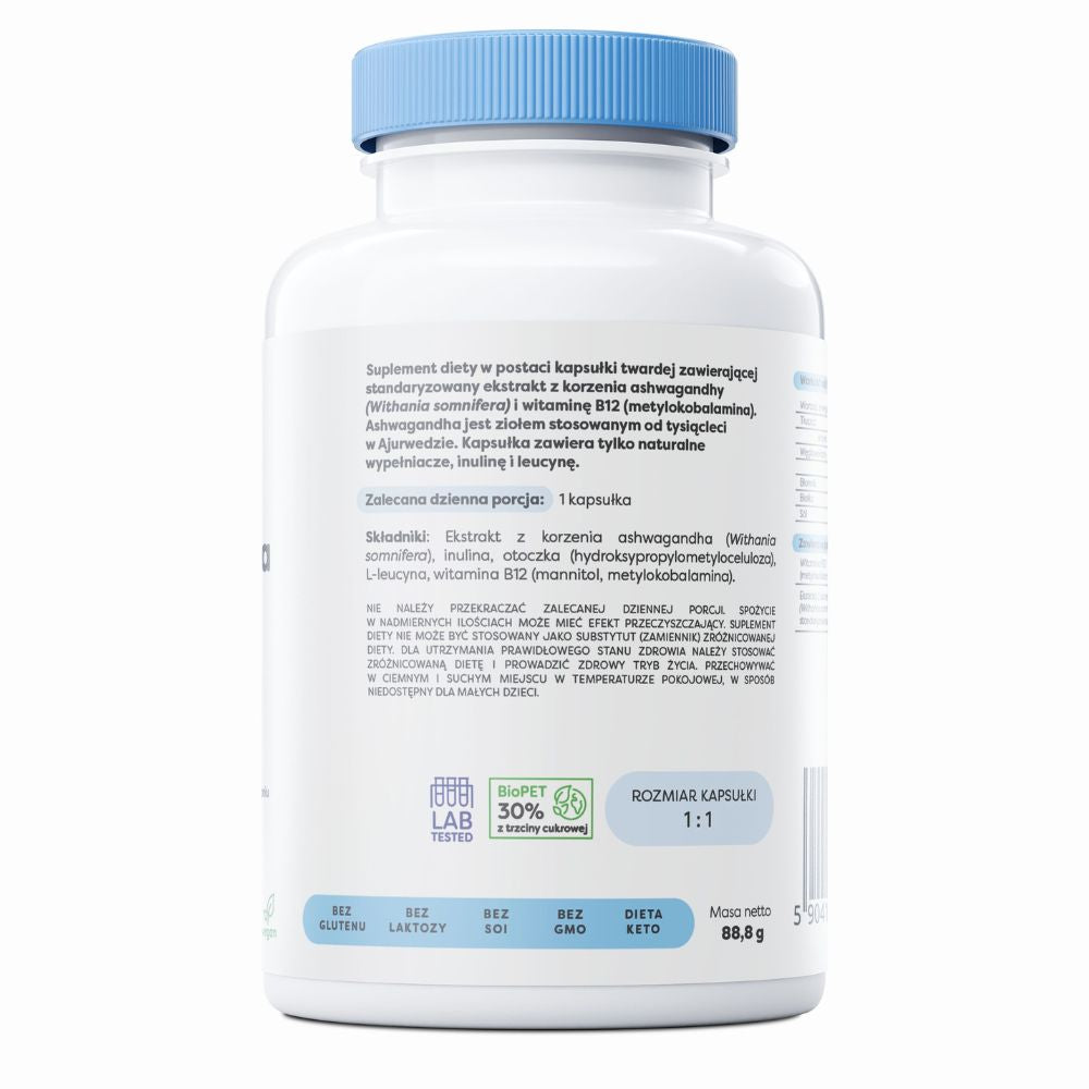 Osavi Ashwagandha Extra 400 mg – 120 taimetoitlase kapslit