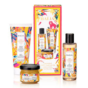 Set Baija: Lost Paradise, Hydrating, Body Cream, Daily, 75 ml + Lost Paradise, Cleansing & Hydrating, Shower Gel, For All Skin Types, 100 ml + Lost Paradise, Cleansing & Exfoliating, Body Scrub, 70 g