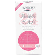 Set, Byphasse, Cold Wax, Shea Butter, Hair Removal Wax Strips, For Legs, 24 pcs, *Tester