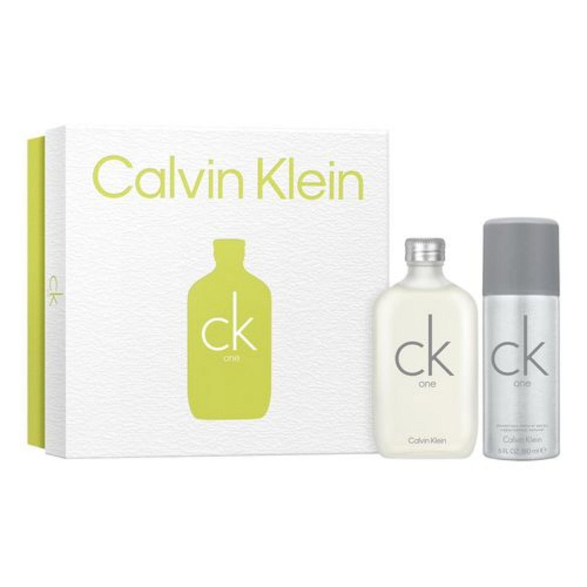 Set Calvin Klein:  + CK One, 24h Protection, Deodorant Spray, For Men, 150 ml