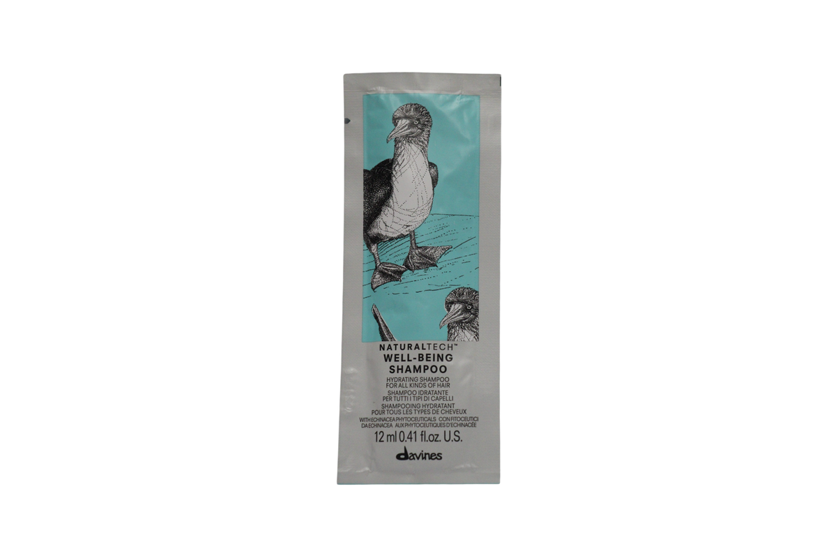 Set, Davines, Well Being, Hair Shampoo, Hydrating, 12 pcs, 12 ml