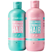 Set Hairburst: Longer Stonger, juuksešampoon, tugevdav ja juuksekasvu stimuleeriv, 350 ml + Longer Stonger, juuksehooldusvahend, tugevdav ja juuksekasvu stimuleeriv, 350 ml