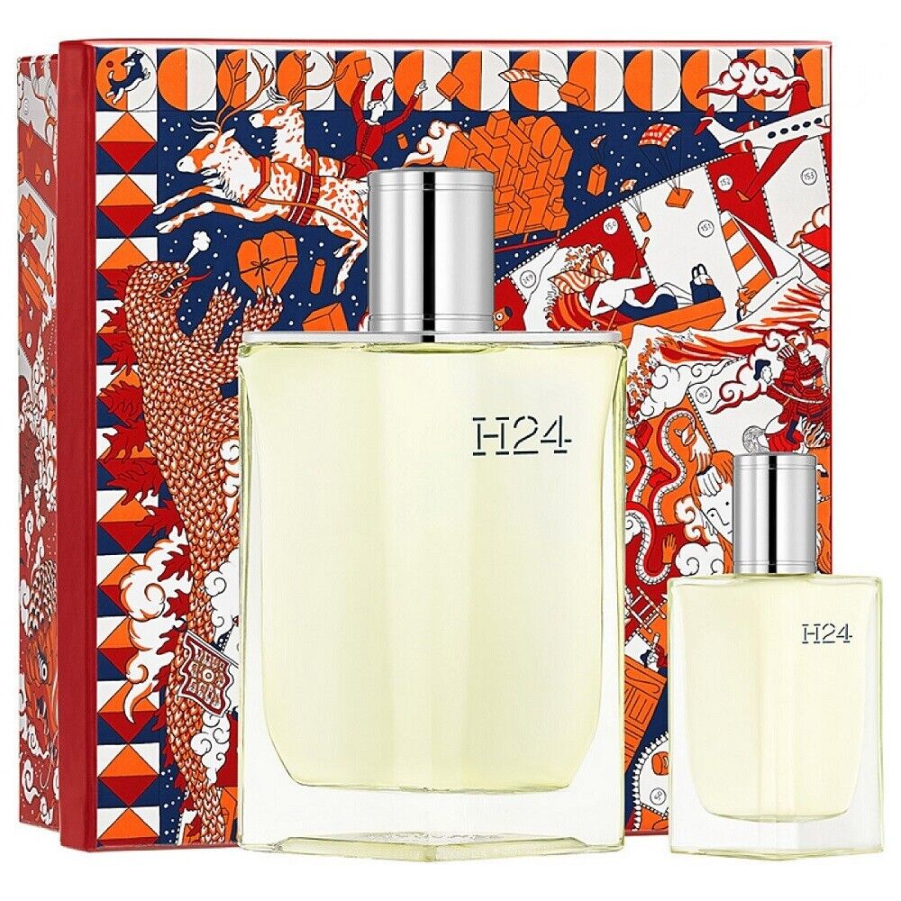 Hermes' komplekt: H24, Eau De Toilette, Meestele, 100 ml + H24, Eau De Toilette, Meestele, 12,5 ml