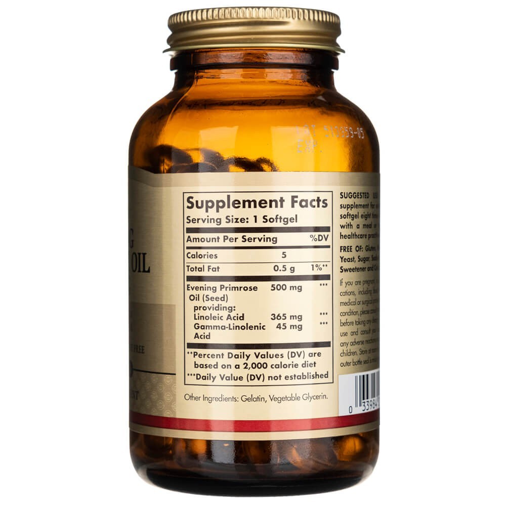 SOLGAR kuningakepiõli 500 mg – 180 kapslit