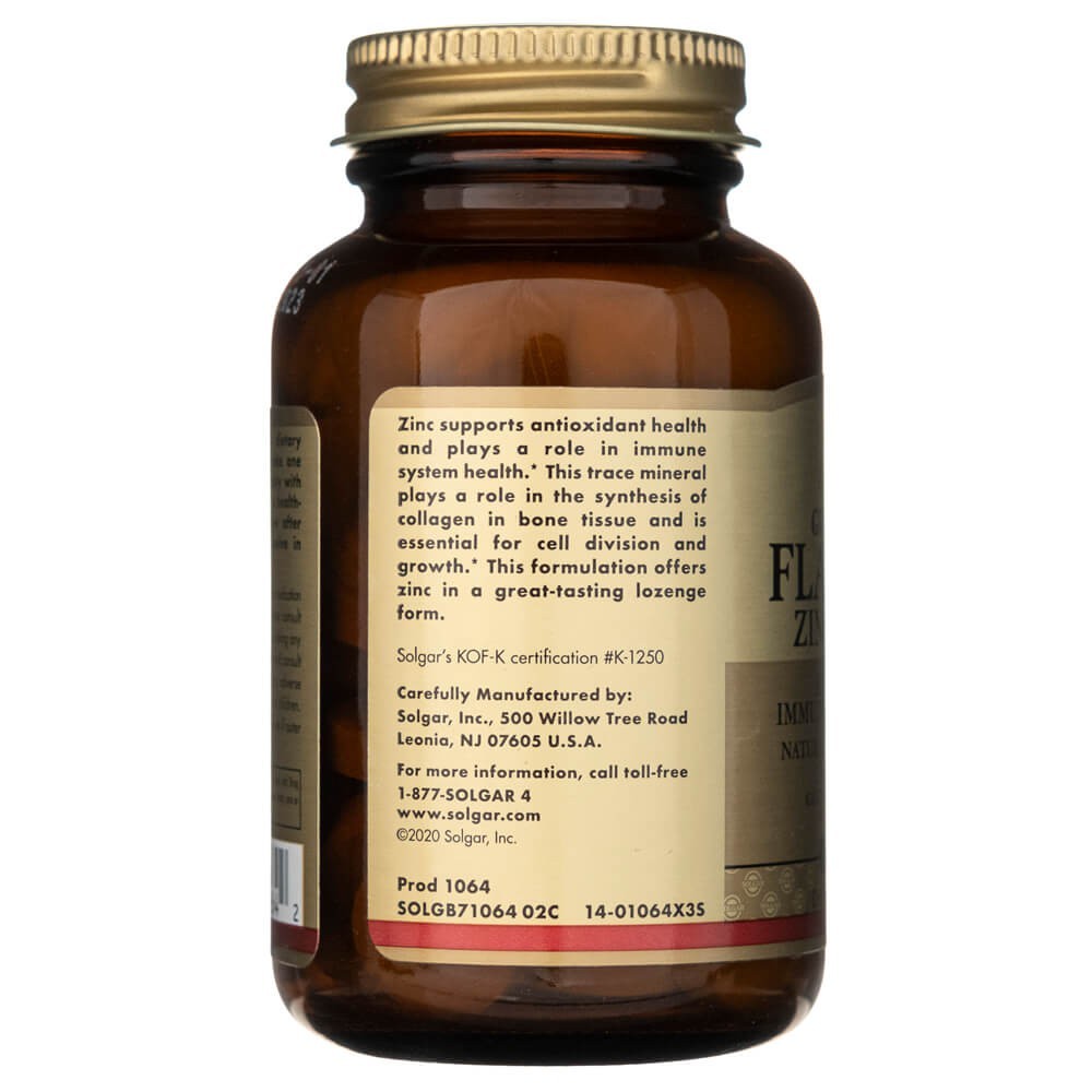 SOLGAR Flavo-Zinc tsink – 50 närimistabletti