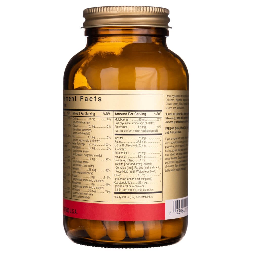 SOLGAR Formula VM-75 – 90 tabletti