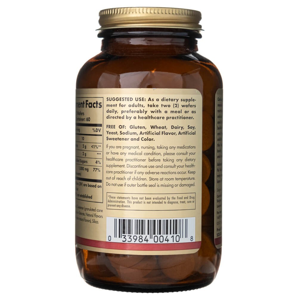 SOLGAR kaltsium 500 mg – 120 närimistabletti