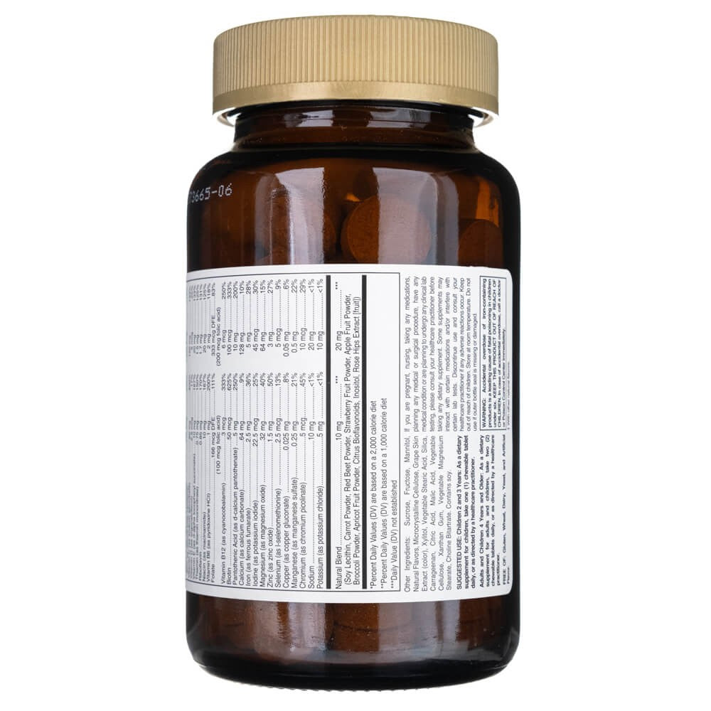SOLGAR Kangavites® vitamiinid ja mineraalid lastele, marjamaitselised – 120 närimistabletti