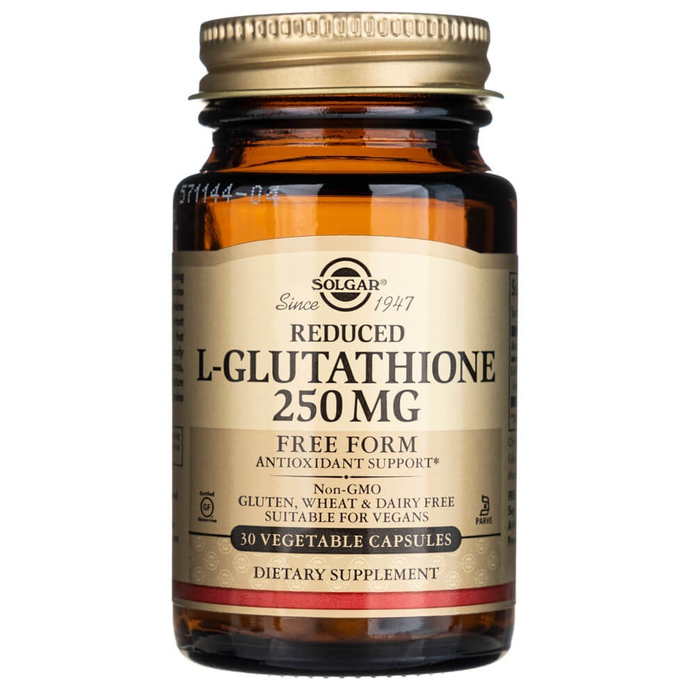 SOLGAR redutseeritud L-glutation 250 mg – 30 kapslit