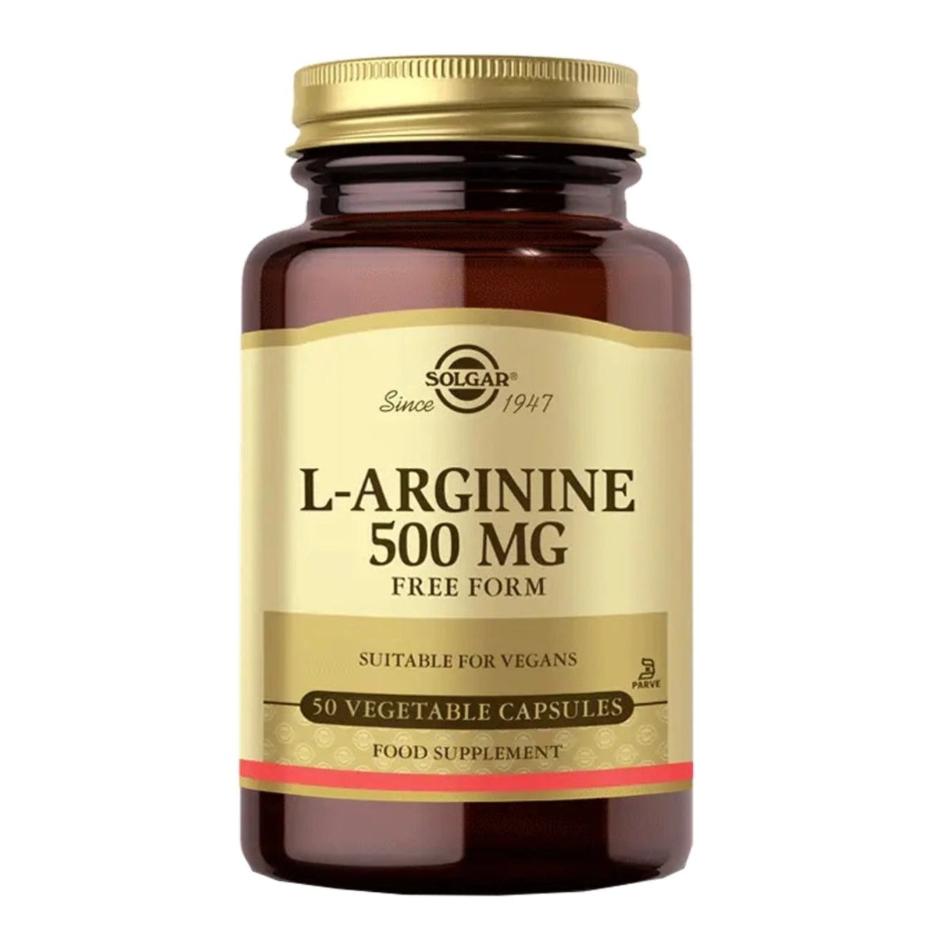 SOLGAR L-arginiin 500 mg – 50 kapslit
