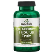 SWANSON Tribulus Fruit 500 mg – 90 kapslit