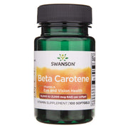 SWANSON beeta-karoteen 10000 IU – 100 kapslit