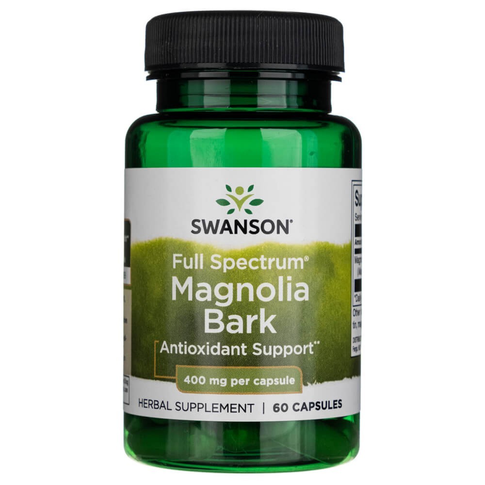 SWANSON magnoolia koor 400 mg – 60 kapslit