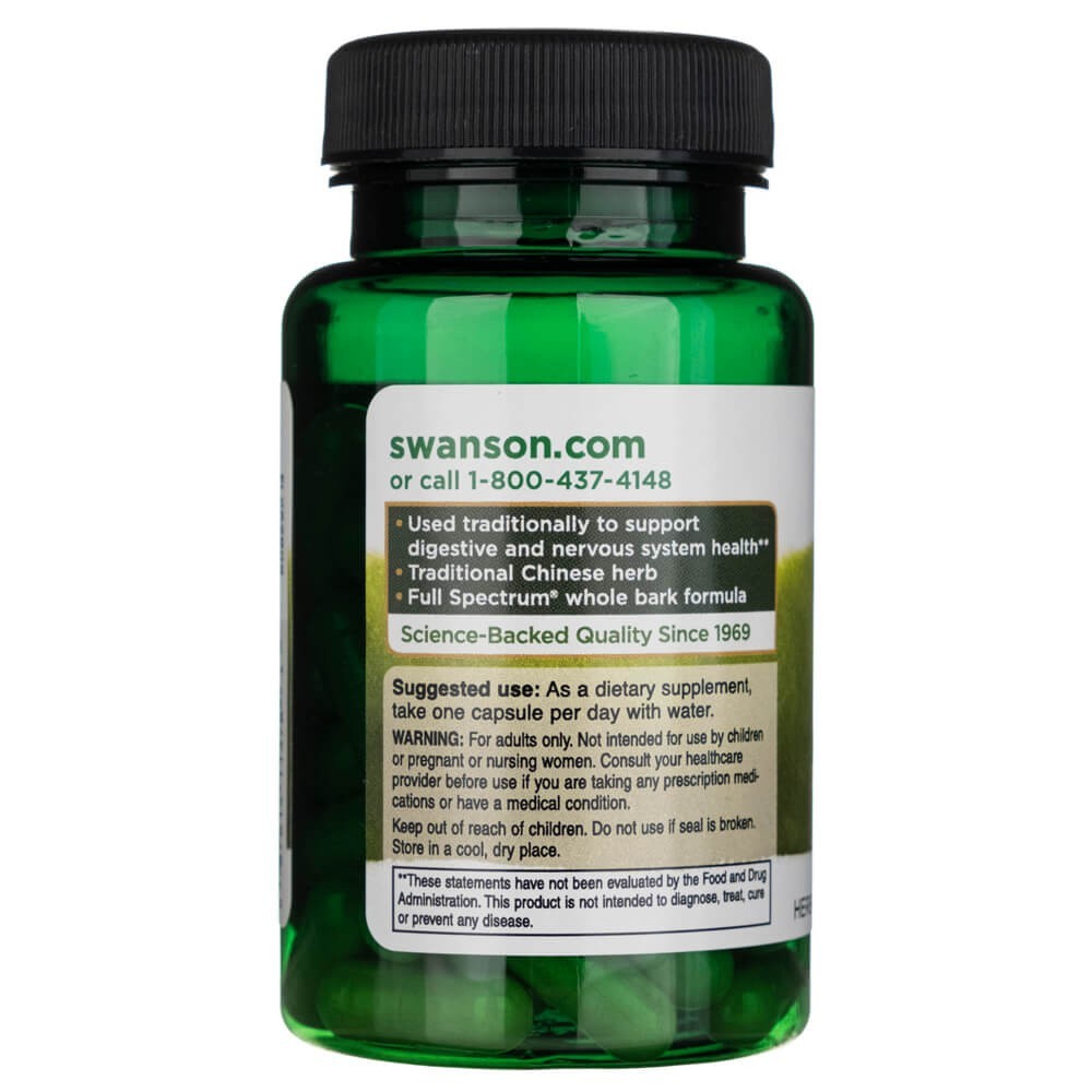 SWANSON magnoolia koor 400 mg – 60 kapslit
