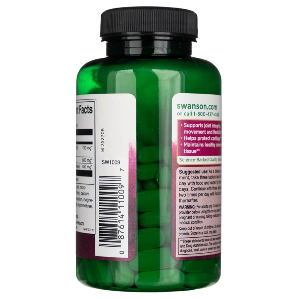 SWANSON glükoosamiin, kondroitiin ja MSM – 120 tabletti